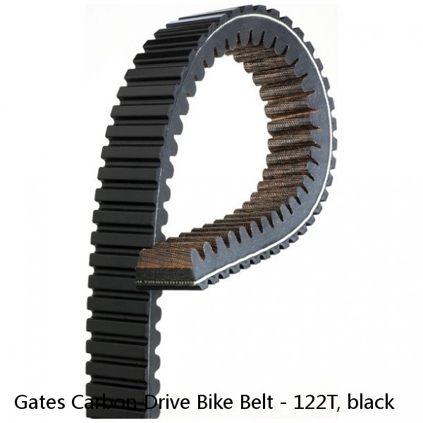 Gates Carbon Drive Bike Belt - 122T, black