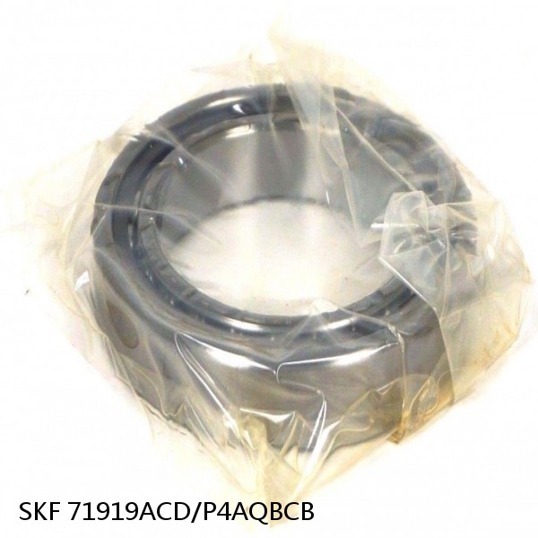 71919ACD/P4AQBCB SKF Super Precision,Super Precision Bearings,Super Precision Angular Contact,71900 Series,25 Degree Contact Angle