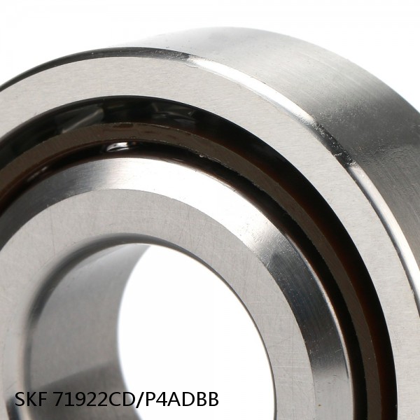 71922CD/P4ADBB SKF Super Precision,Super Precision Bearings,Super Precision Angular Contact,71900 Series,15 Degree Contact Angle