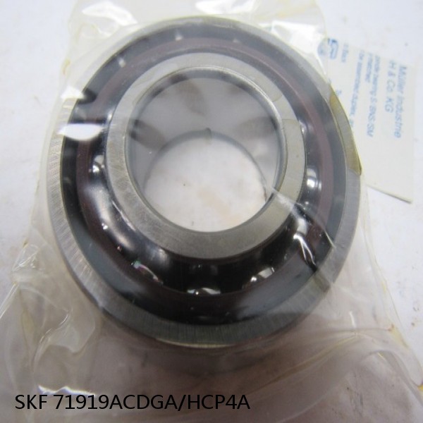 71919ACDGA/HCP4A SKF Super Precision,Super Precision Bearings,Super Precision Angular Contact,71900 Series,25 Degree Contact Angle