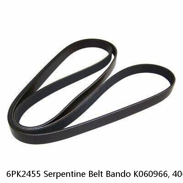 6PK2455 Serpentine Belt Bando K060966, 4060967, 967K6 [A2B1]