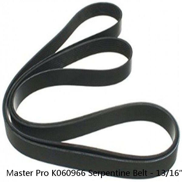 Master Pro K060966 Serpentine Belt - 13/16” X 97 1/8” - 20 MM X 2468 MM NEW